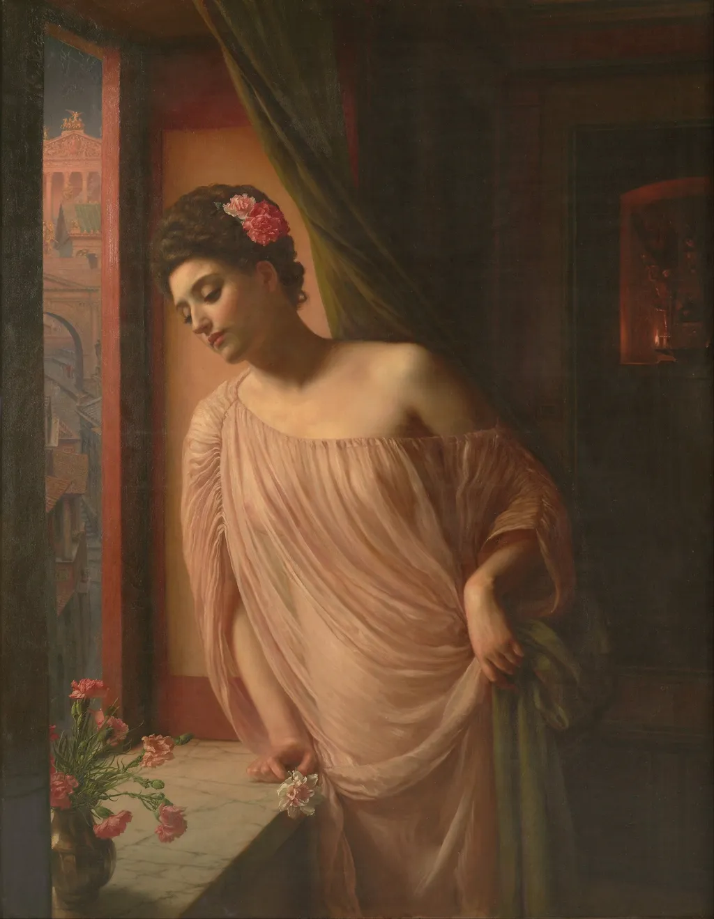 Asterié, by Edward John, Sir Poynter, oil, 1904