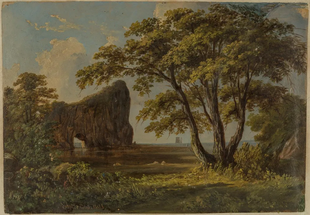 Lobster Point, Peel Island, by Edward Kern, unspecified, 1852
