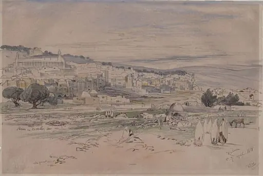 Hebron, by Edward Lear
