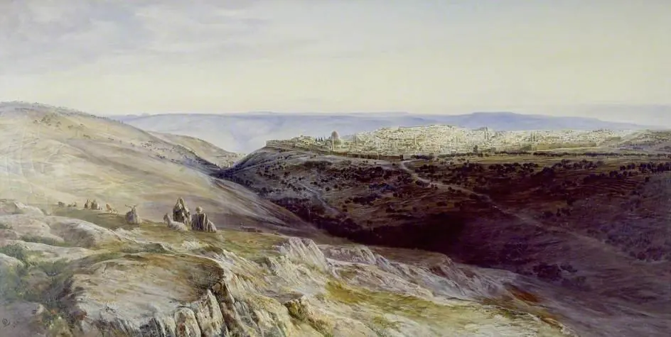 Jerusalem, by Edward Lear