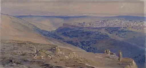 Jerusalem, by Edward Lear