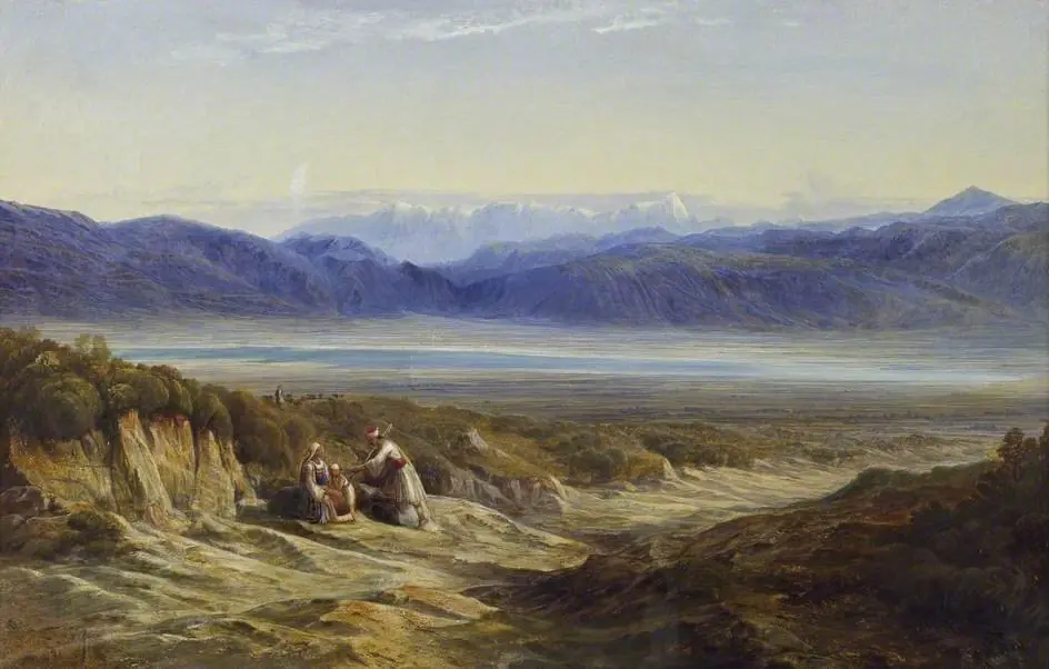 Thermopylae, by Edward Lear