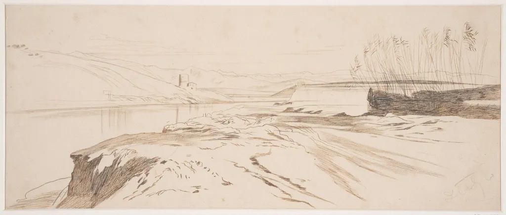 Untitled, by Edward Lear, 1860