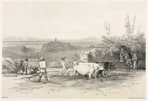 Views in Rome and Its Environs: Roiate, by Edward Lear