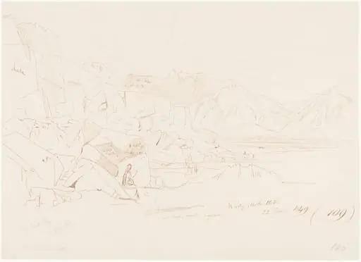 Wady Mokatteb, by Edward Lear