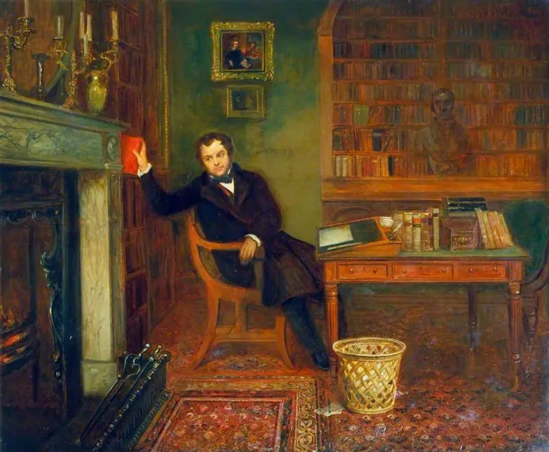 John Forster (1812–1876), in His Library, by Edward Matthew Ward