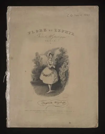 Flore et Zephyr, Ballet Mythologique, by Edward Morton