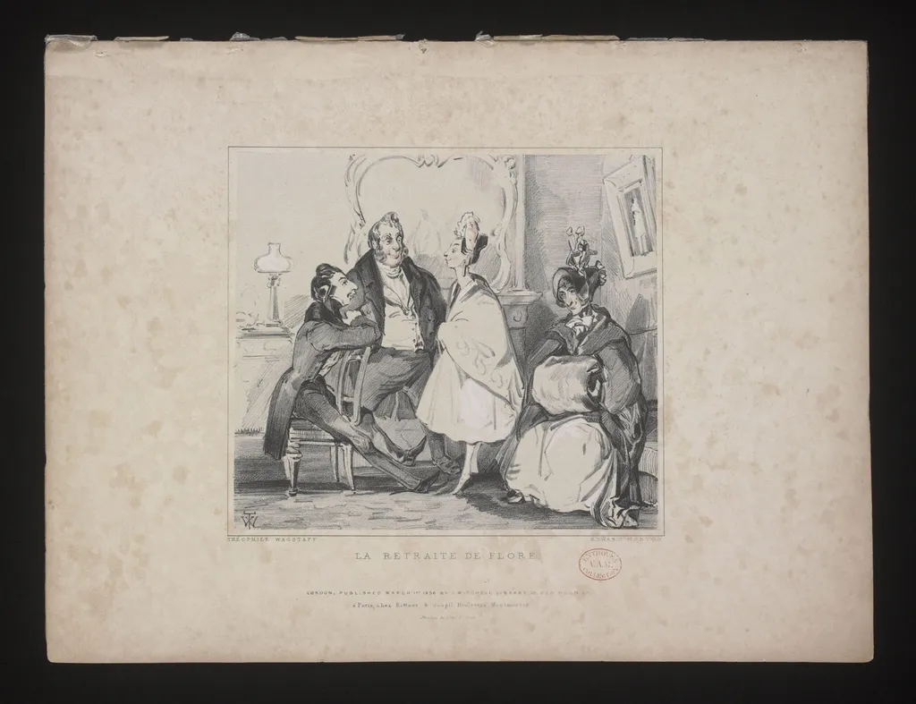 La retraite de Flore, by Edward Morton, 2