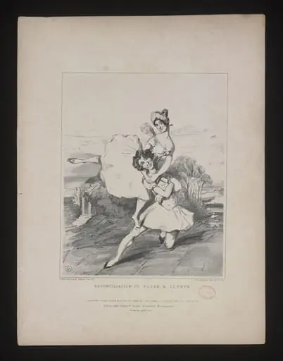 Reconciliation de Flore & Zephyr, by Edward Morton