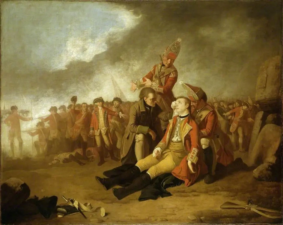 The Death of General Wolfe, by Edward Penny