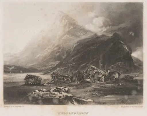 Mills on the Fi-eld near Hellandshoin, by Edward Price