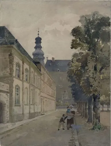 At Aachen (Aix-La-Chapelle), by Edward Robinson
