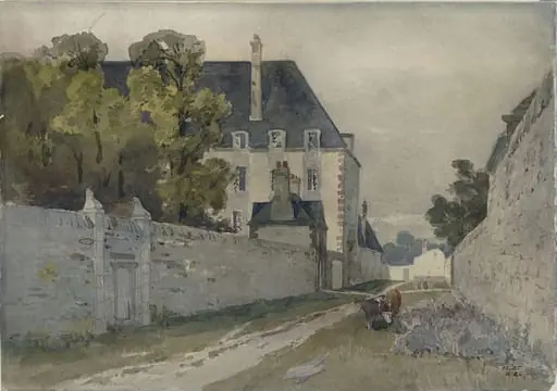 Barracks at St. Servan, by Edward Robinson
