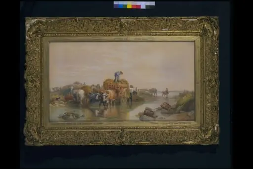 Carting seaweed on the coast of Guernsey, by Edward RWS Duncan