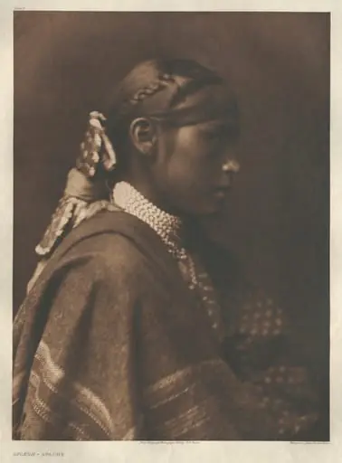 Portfolio I, Plate 6: Sígesh-Apache, by Edward S. Curtis