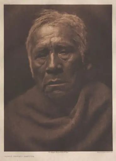 Portfolio II, Plate 71: Captain Charley - Maricopa, by Edward S. Curtis
