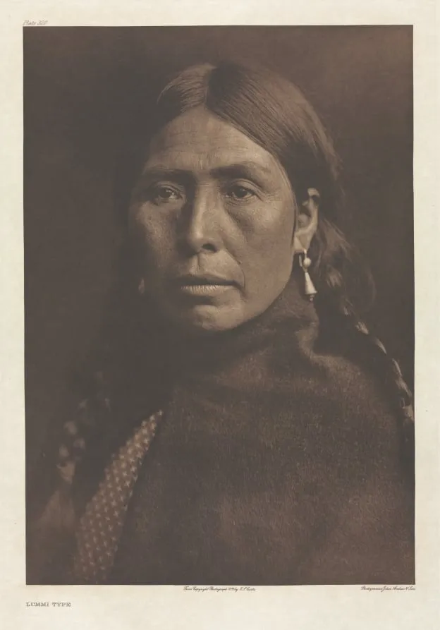 Portfolio IX, Plate 320: Lummi Type, by Edward S. Curtis, 1899