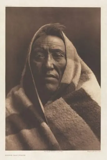 Portfolio VI, Plate 202: Middle Calf - Piegan, by Edward S. Curtis