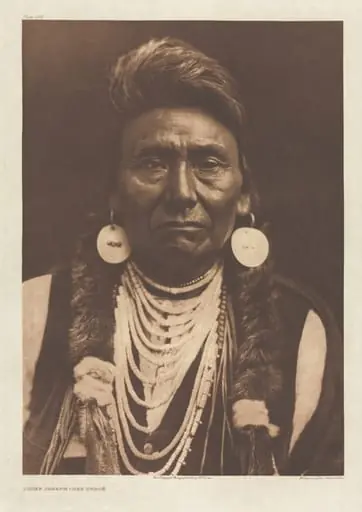 Portfolio VIII, Plate 256: Chief Joseph - Nez Percé, by Edward S. Curtis