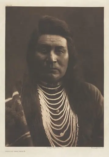 Portfolio VIII, Plate 258: Typical Nez Percé, by Edward S. Curtis