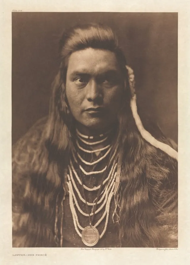 Portfolio VIII, Plate 264: Lawyer - Nez Percé, by Edward S. Curtis, 1905