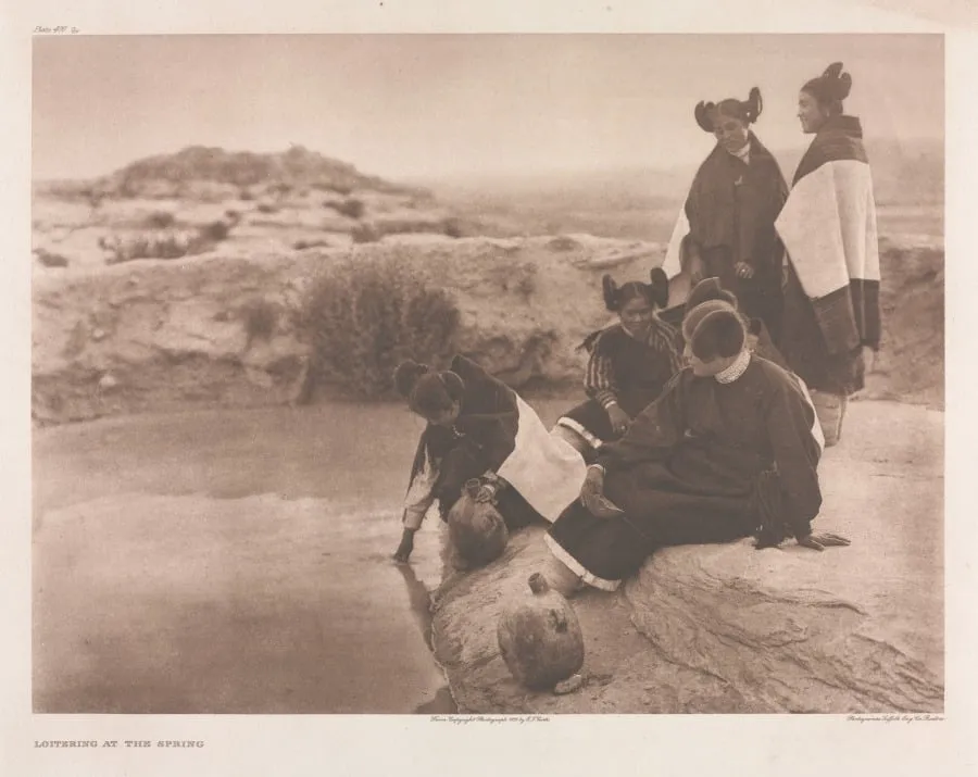 Portfolio XII, Plate 400(b)- 435, by Edward S. Curtis, 1910