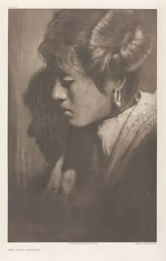 Portfolio XII, Plate 412: The Hopi Maiden, by Edward S. Curtis