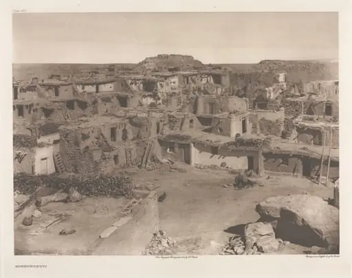 Portfolio XII, Plate 425: Mishongnovi, by Edward S. Curtis