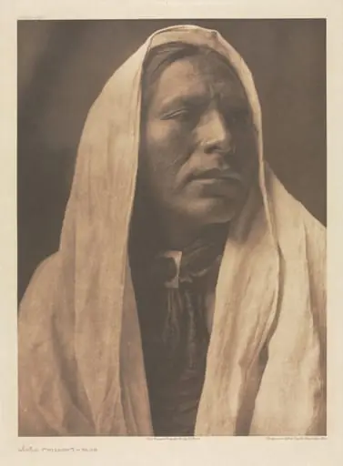 Portfolio XVI, Plate 545: Iahla ("Willow") - Taos, by Edward S. Curtis