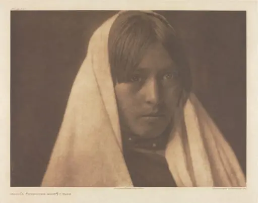 Portfolio XVI, Plate 547: Walvía ("Medicine Root") - Taos, by Edward S. Curtis