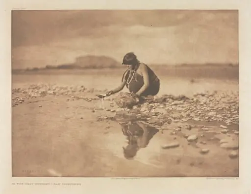 Portfolio XVII, Plate 591: In the Gray Morning - San Ildefonso, by Edward S. Curtis