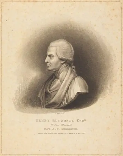 Henry Blundell, by Edward Scriven