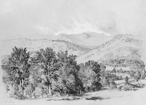 At Five Ponds, North Waterford, Maine, by Edward Seager