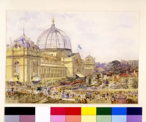 The Official Opening of the 1862 London International Exhibition, by Edward Sherratt Cole