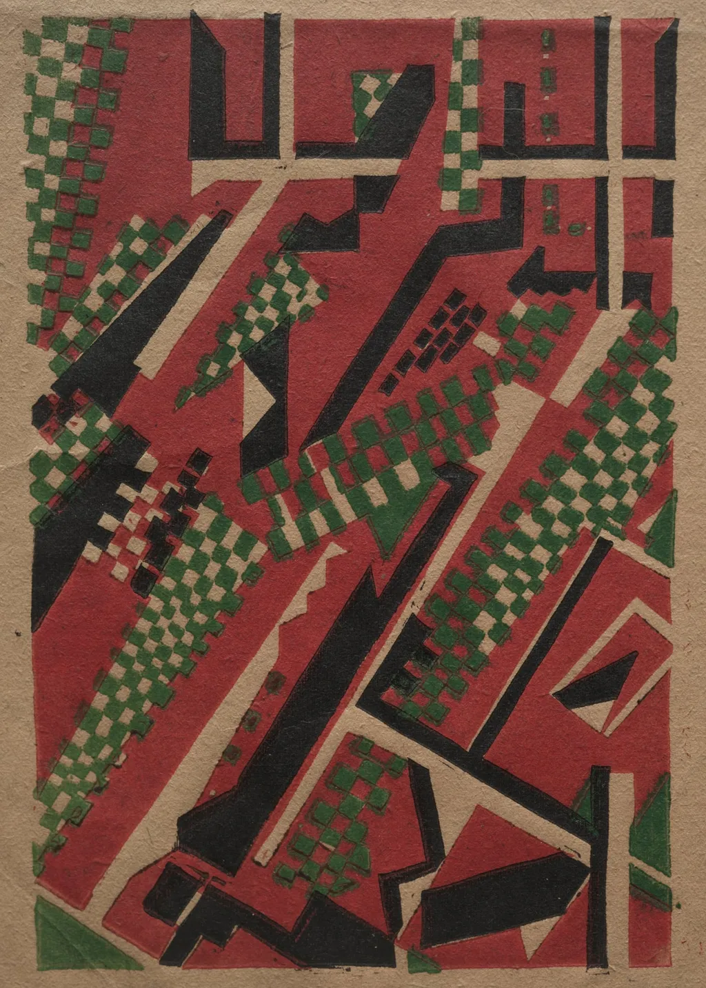 The Open Window, by Edward Wadsworth, 1914