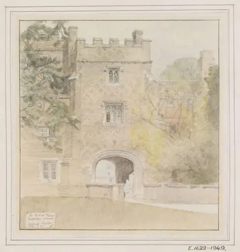The Bishops' Palace, Buckden, by Edward Walker