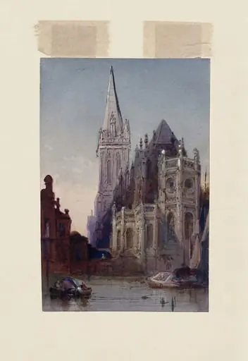 The Church of St. Pierre, Caen, by Edward Webb