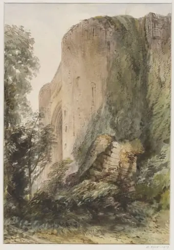 Tonbridge Castle, Kent, by Edward Webb
