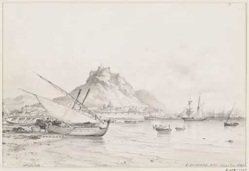 Alicante, by Edward William Cooke
