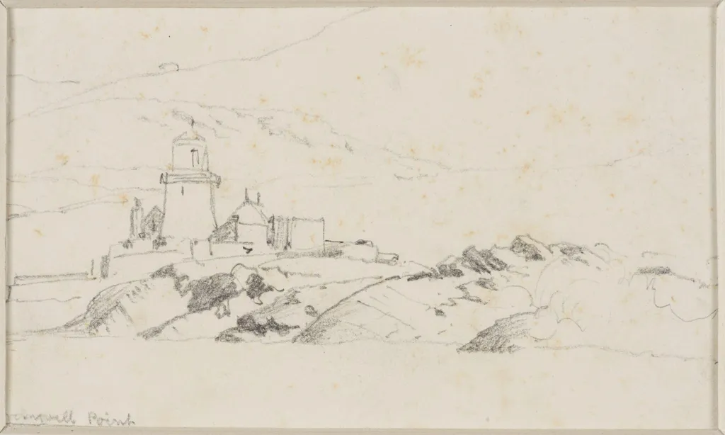 Cromwell Point, Valencia Island, by Edward William Cooke, 1850