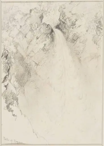 Falls of Foyers, by Edward William Cooke