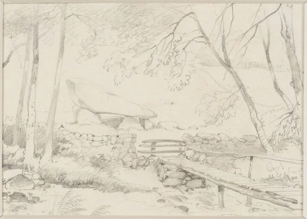 Glen Druid, Ireland, by Edward William Cooke, 1850