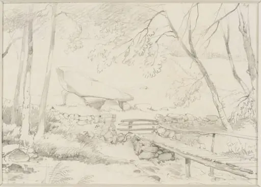 Glen Druid, Ireland, by Edward William Cooke
