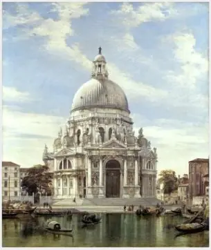 Santa Maria della Salute, Venice, by Edward William Cooke