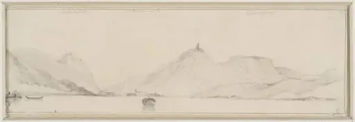 View of Rolandseck, Nonnenwerth and Siebengebirge, by Edward William Cooke