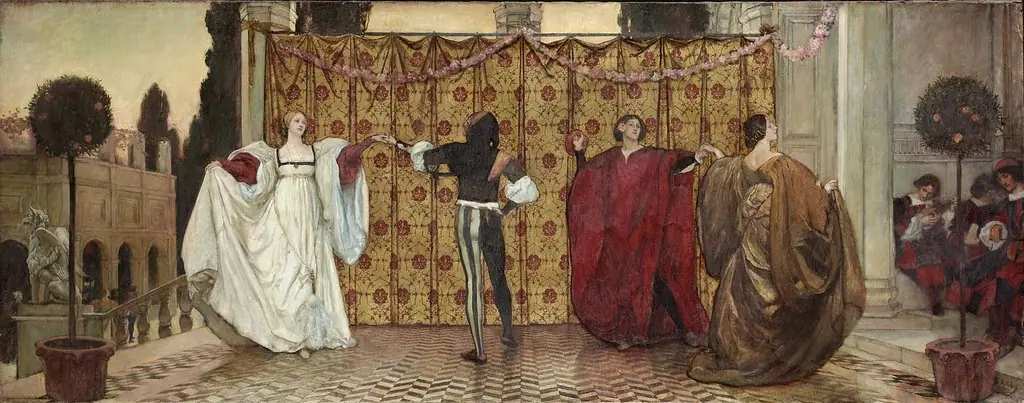 A Pavane, by Edwin Austin Abbey