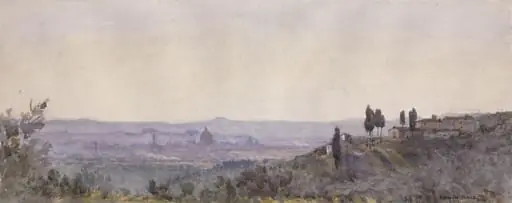 Florence from Settignano, by Edwin Bale