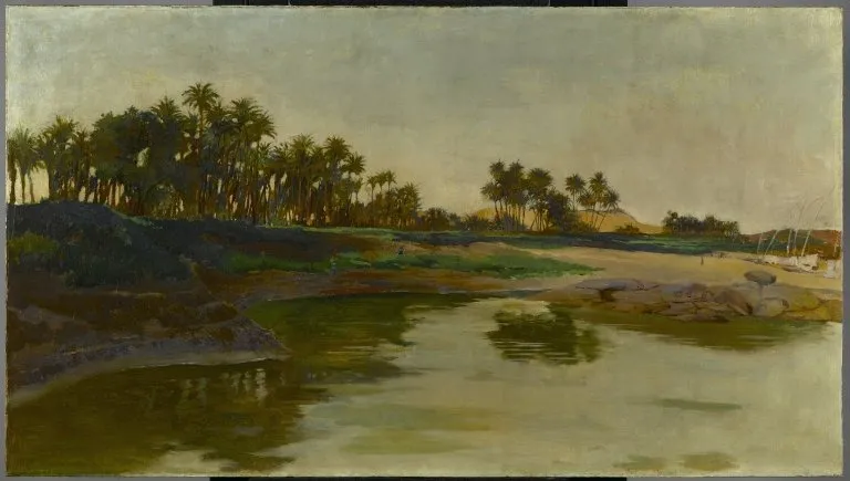 Island of Elephantine, by Edwin Blashfield, oil, 1894