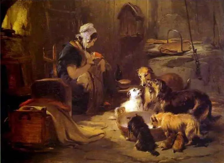 A Highland Breakfast, by Edwin Landseer