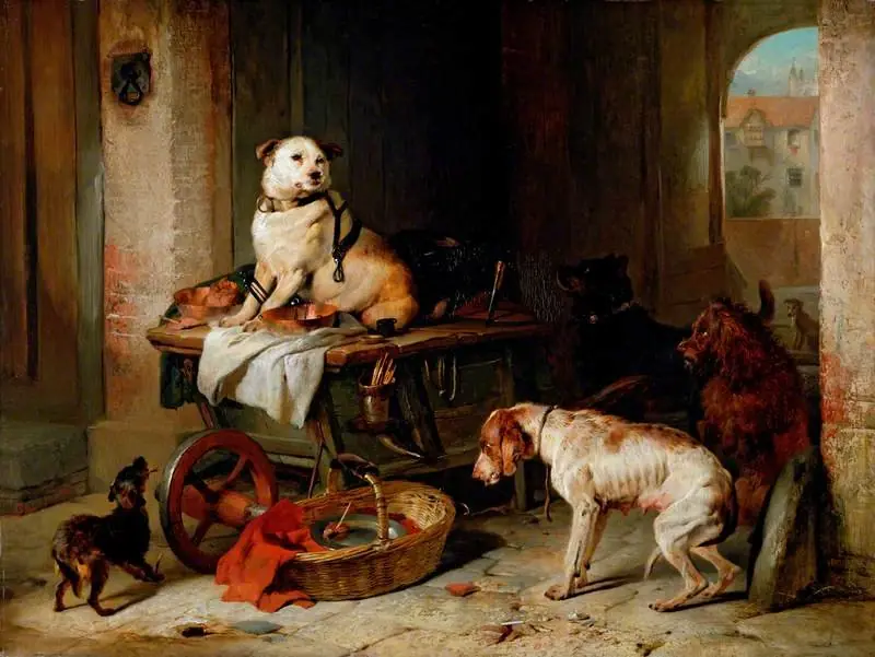 A Jack in Office, by Edwin Landseer